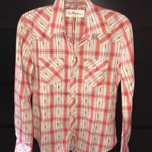 True religion pearl snap